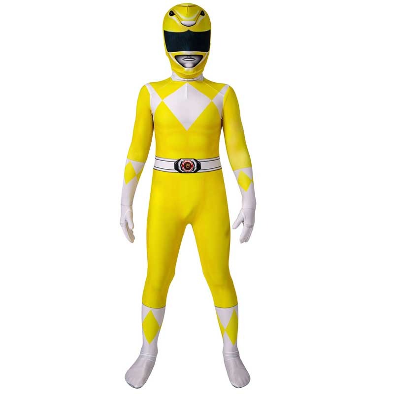 Kids Power Rangers Classic Costume - Children's Cosplay Suit (5 Colors)