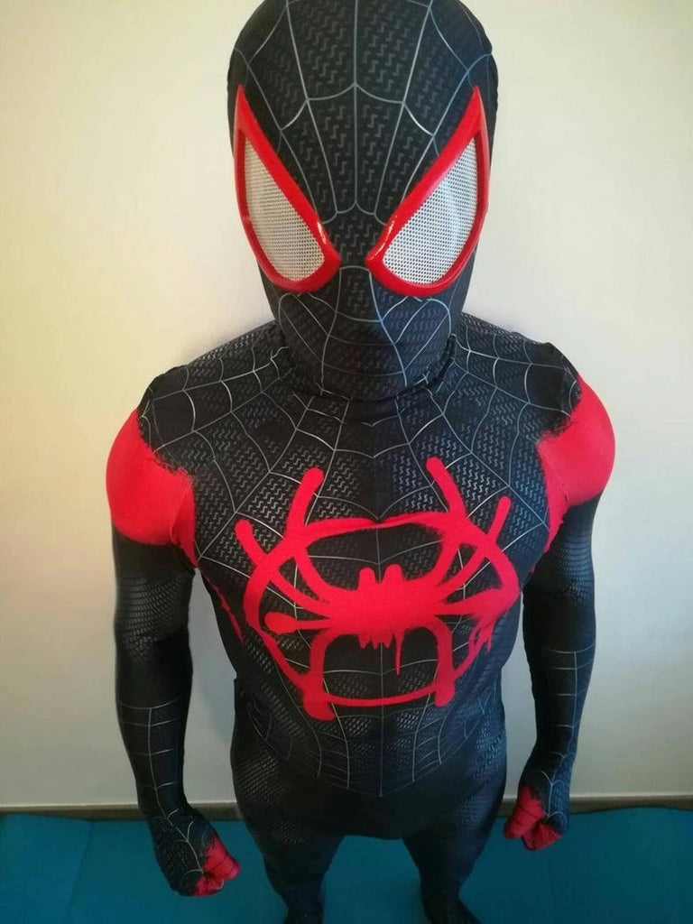 Miles Morales Spider-Verse Costume - Men's Premium Cosplay Suit