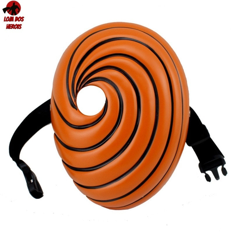 Obito Uchiha (Tobi) Mask - Naruto Akatsuki Realistic Latex Cosplay Mask with Hood