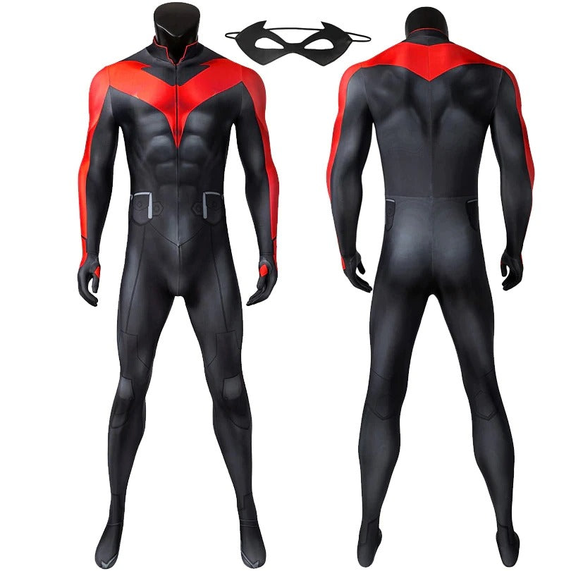 Nightwing Red Hood (Dick Grayson) Costume - Adult Cosplay Suit
