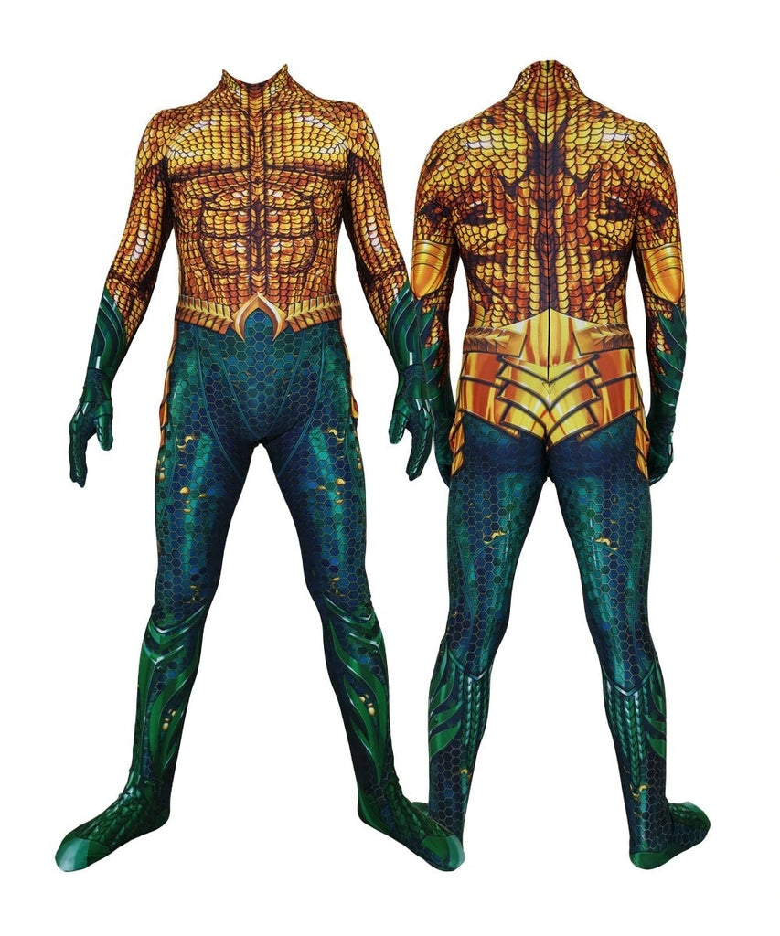 Fantasia  Aquaman Cosplay Heróis Filme liga da Justiça Jason Momoa