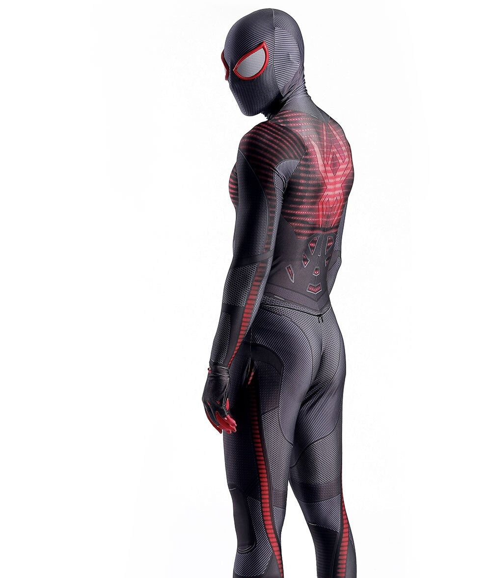 Miles Morales Spider-Man Game Costume - Adult Premium Cosplay Suit