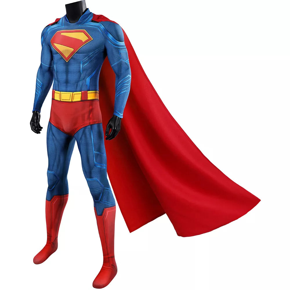 Superman: Legacy Costume with Cape - Adult & Kids Cosplay Suit
